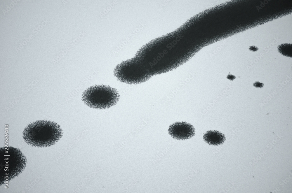 blots on black background blots on black background