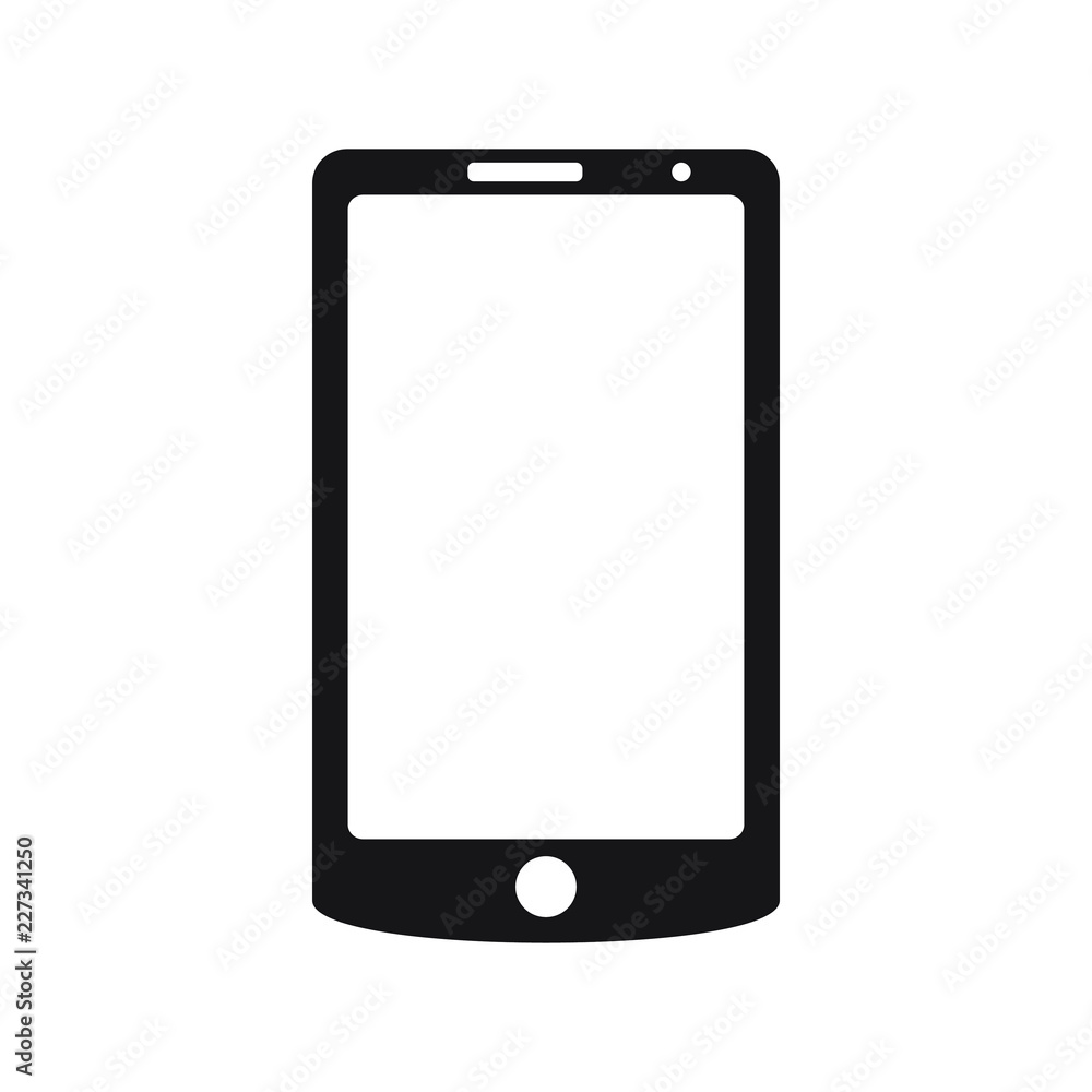 Smartphone icon, mobile phone icon vector illustration. Smartphone icon, mobile phone icon vector illustration.