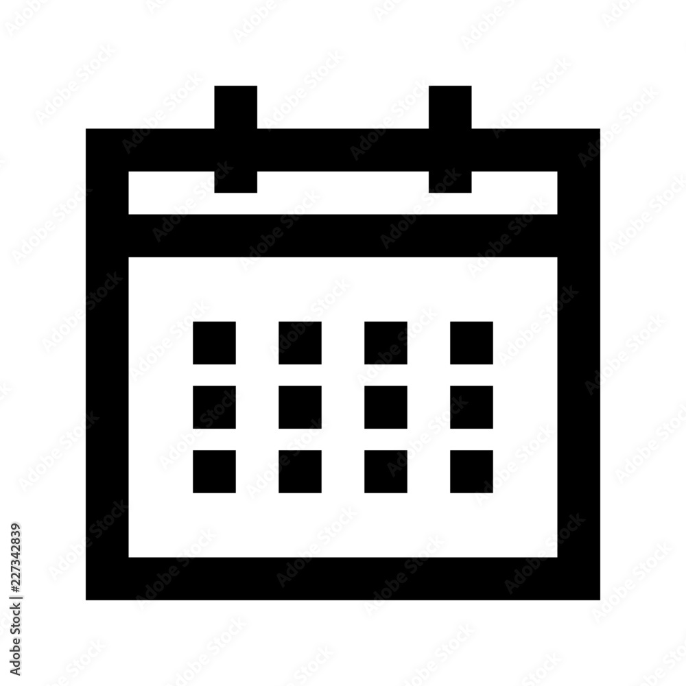 Calendar Date Schedule Gui Web vector icon Calendar Date Schedule Gui Web vector icon