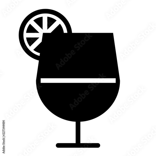 Cocktail Bar Restaurant Drink Club vector icon