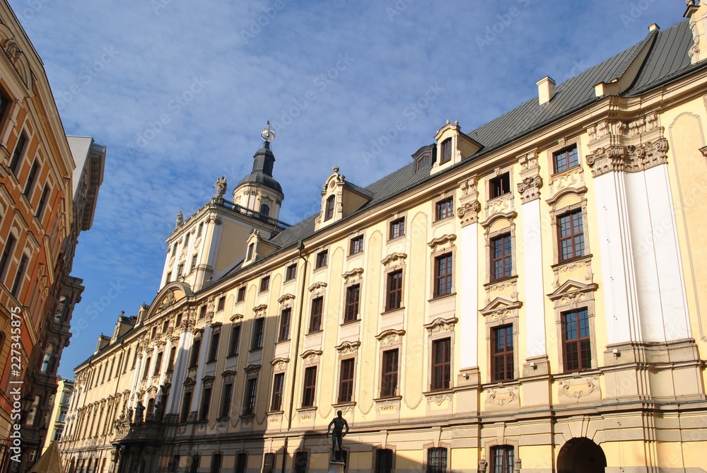 Obraz premium Uniwersytet Wrocławski, Wrocław