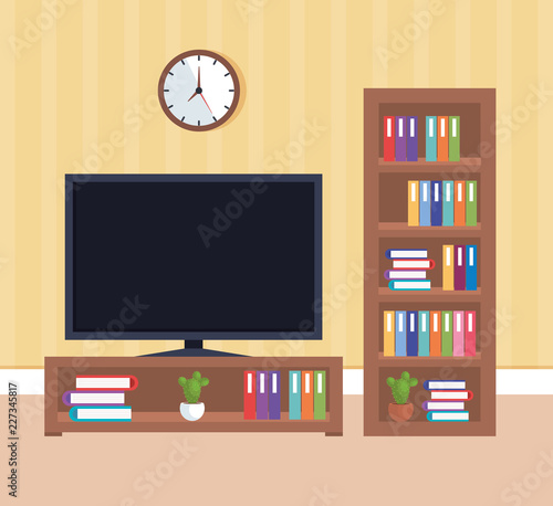 home place tv room scene