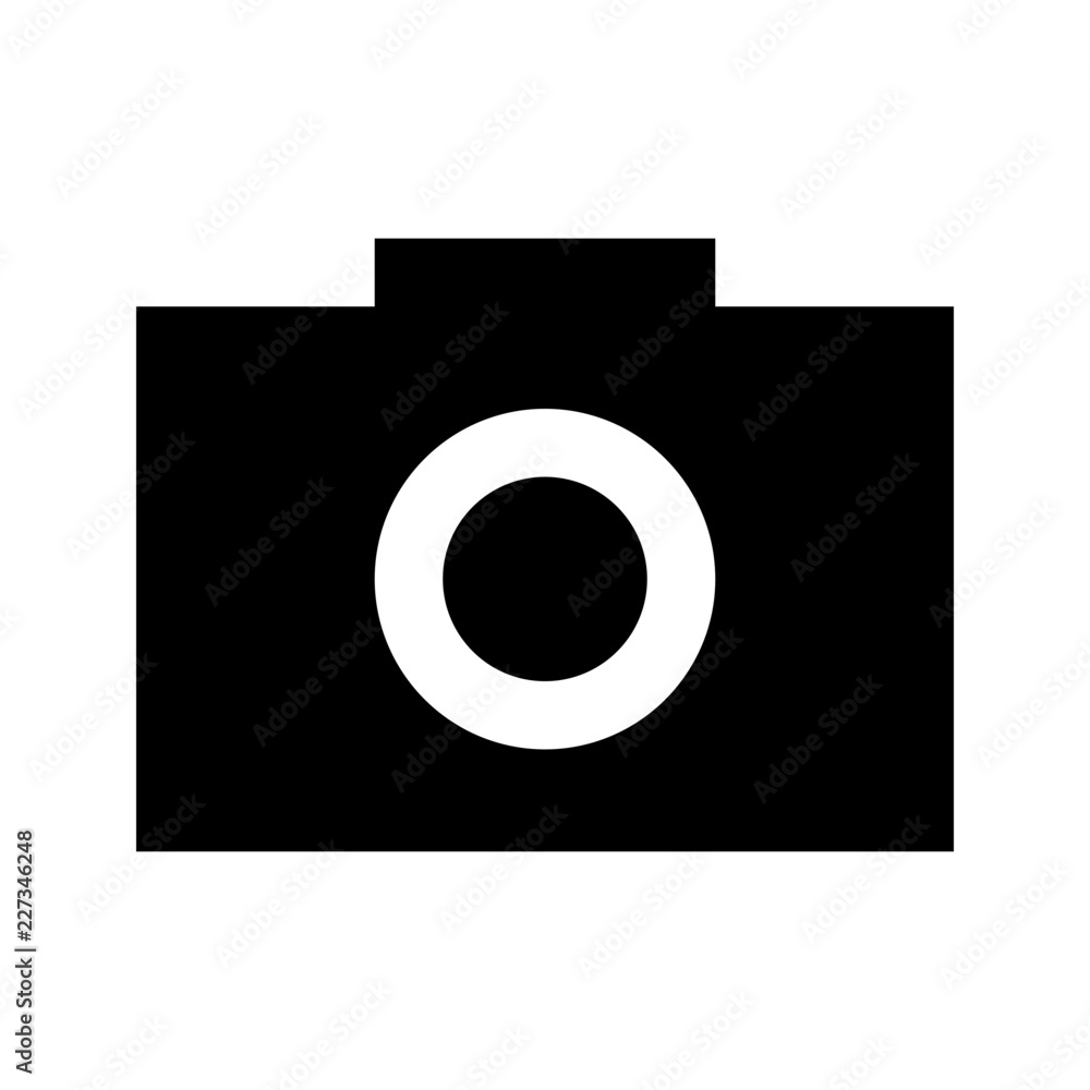 Camera Photo Multimedia Media Gui Web vector icon Camera Photo Multimedia Media Gui Web vector icon