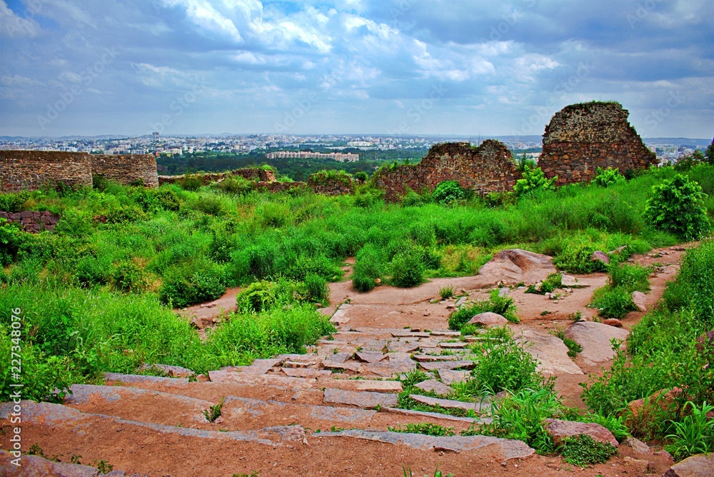 Fototapeta premium GOLCONDA FORT VIEW