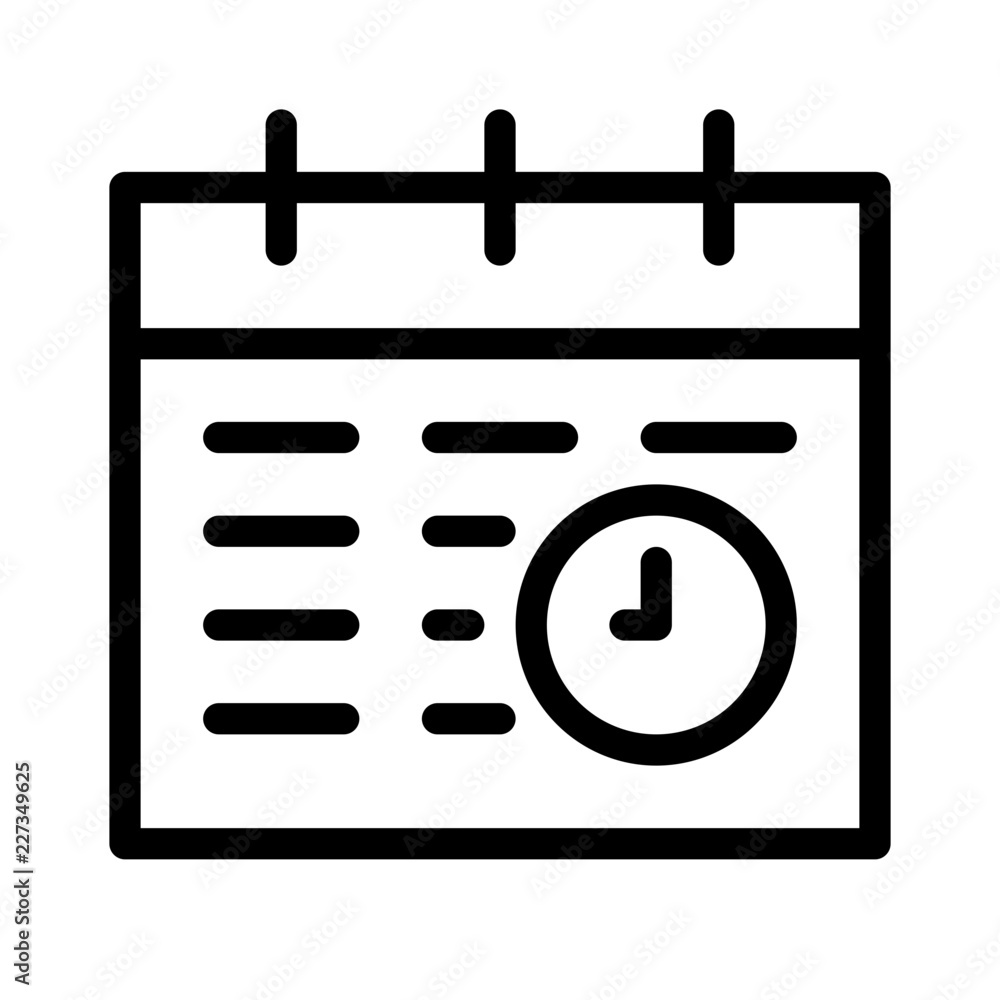 Calendar Deadline Work Business Seo Agency Work vector icon Calendar Deadline Work Business Seo Agency Work vector icon