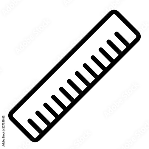 Comb Hairdresser Barber Coiffeur Haircutter vector icon