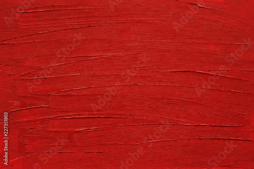 Red abstract background. Painting texture. Decorative pattern