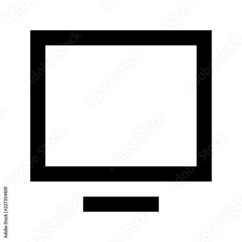 Display Device Hardware Gui Web vector icon