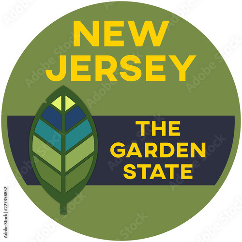 new jersey: the garden state | digital badge