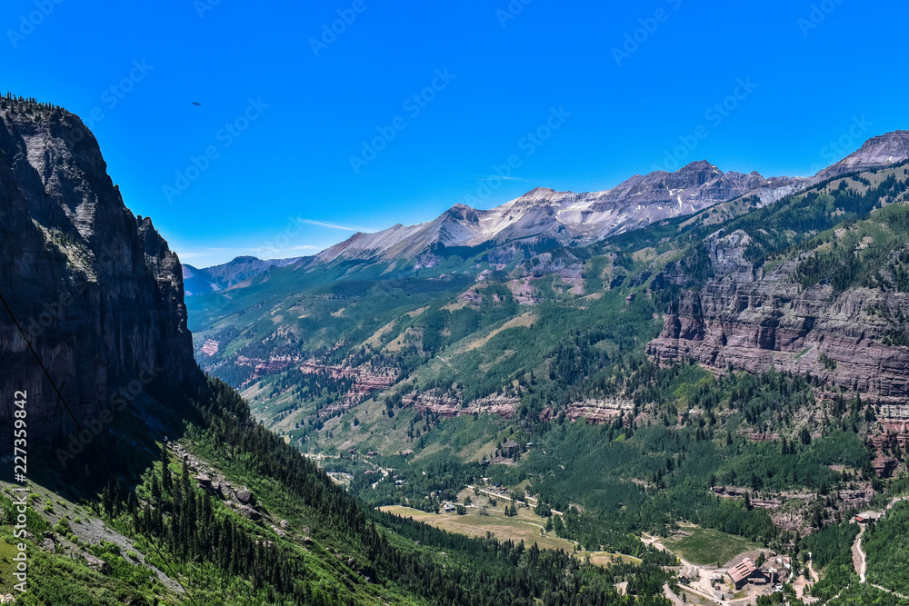 view of mountains