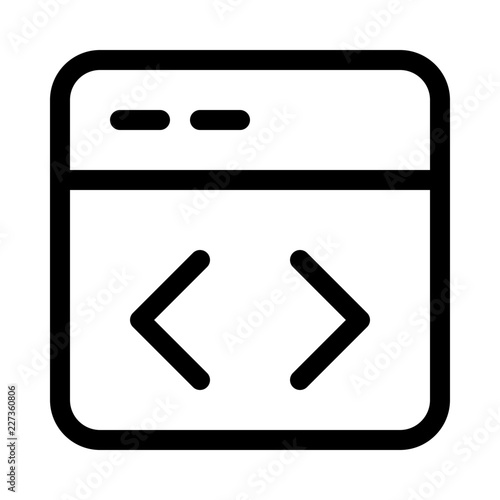 Coding School Education Learning University vector icon