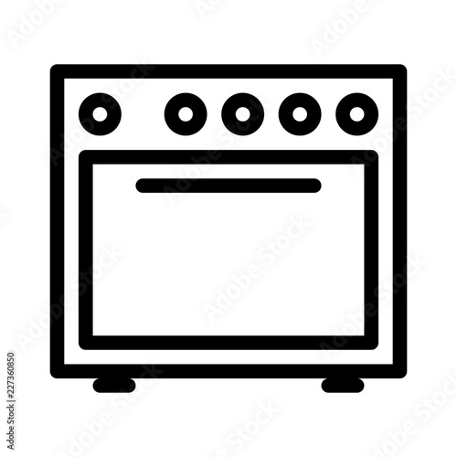 Cooker Kitchen Restaurant Food Cooking Meal vector icon