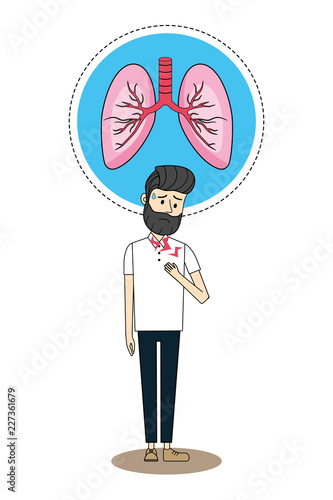 Human disease cartoon