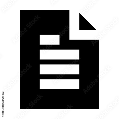 Document File Text Gui Web vector icon