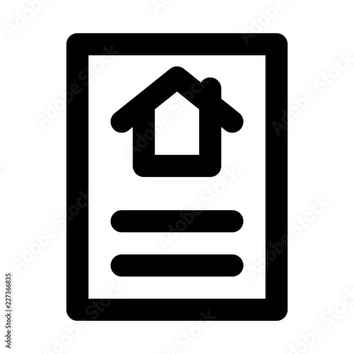 Expose Informations Build Real Site Estate Building Holdings vector icon