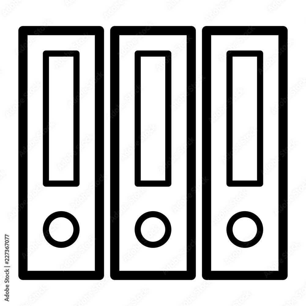 Folder Education Science School Physics vector icon