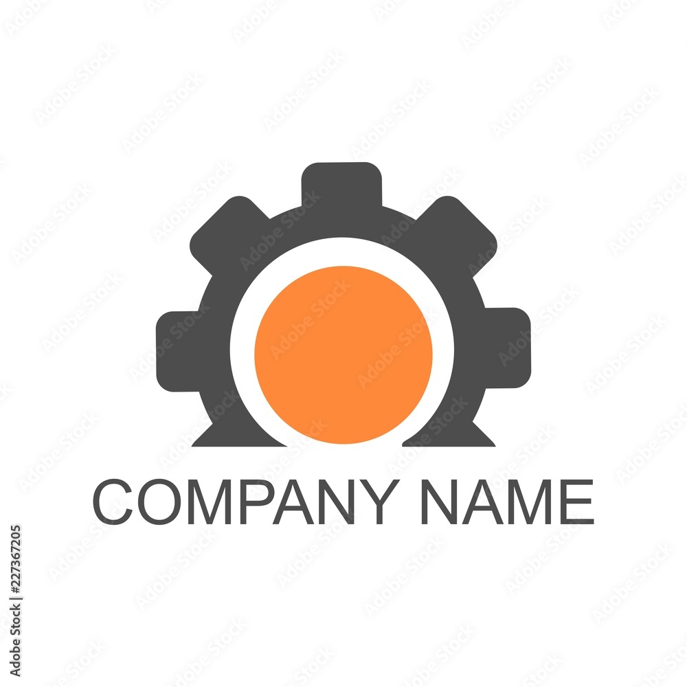 Fototapeta premium gear machine icon