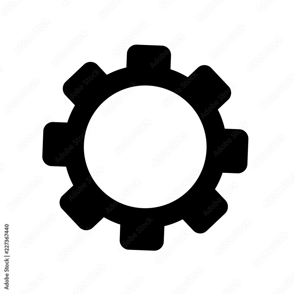 Cogwheel and development logo template Cogwheel and development logo template