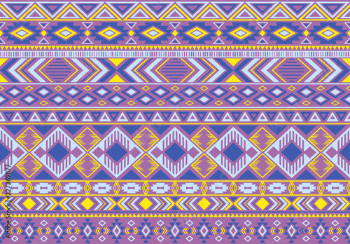 Ikat pattern tribal ethnic motifs 