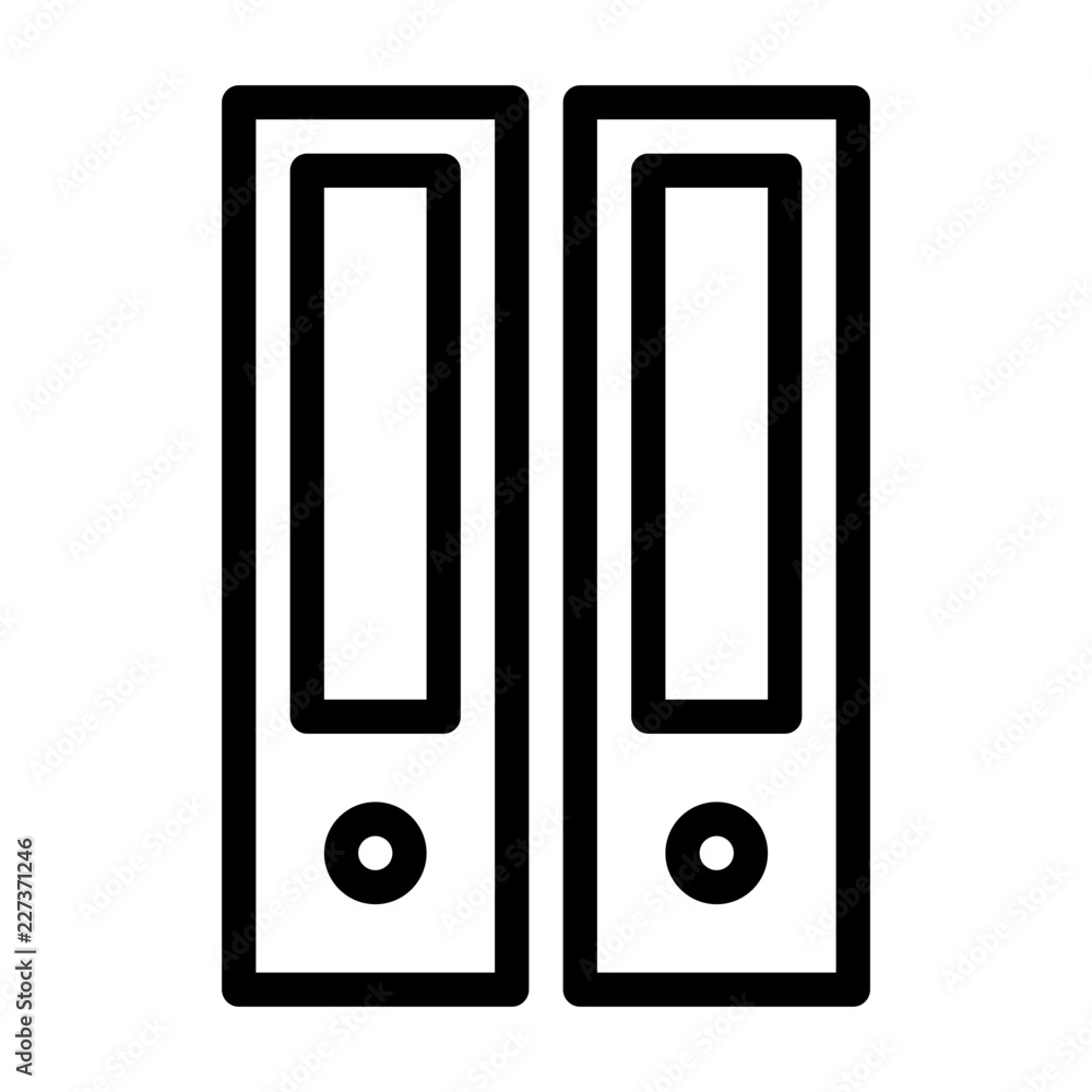 Folder Education Science School Physics vector icon Folder Education Science School Physics vector icon