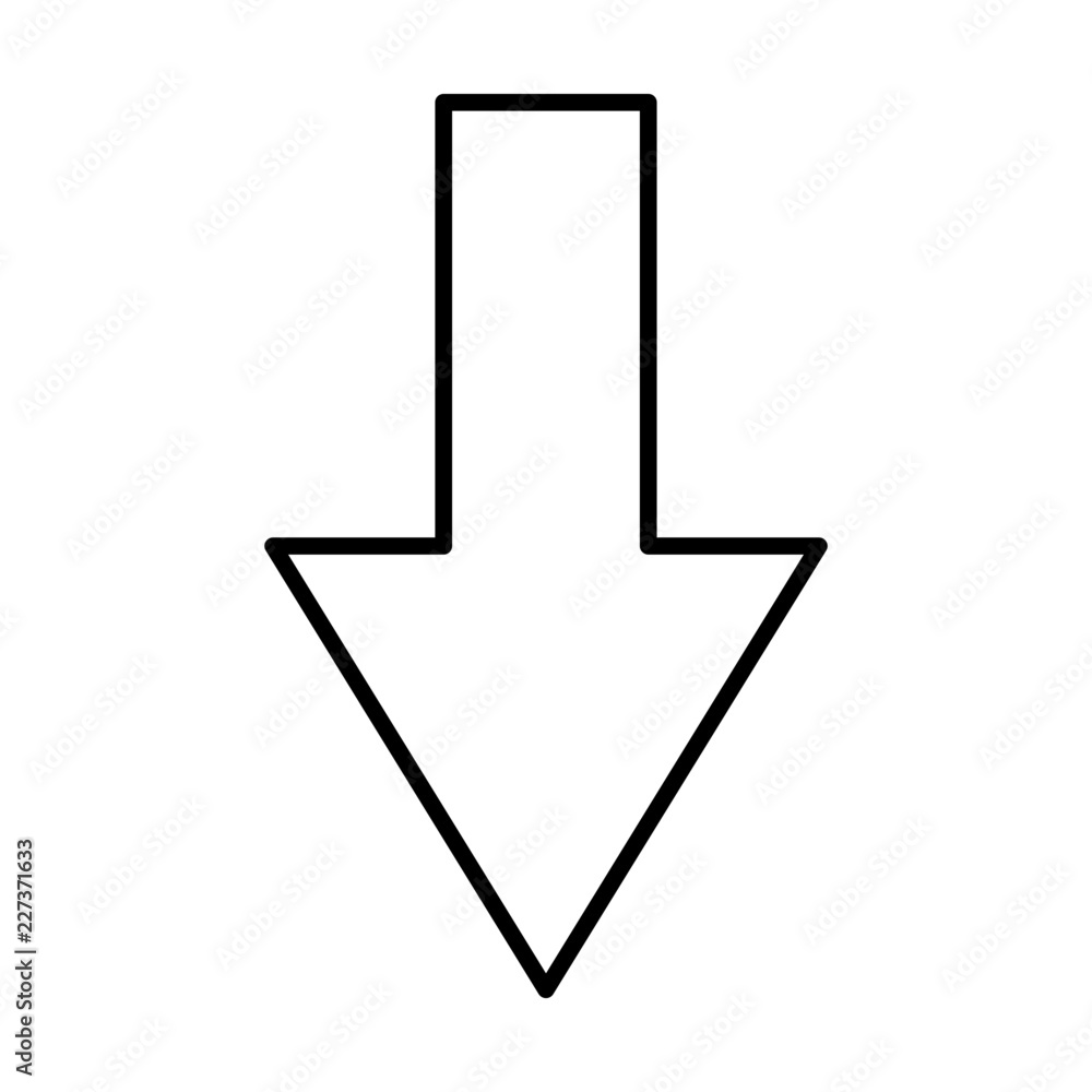 Down Interface App Gui Software Buttons vector icon Down Interface App Gui Software Buttons vector icon
