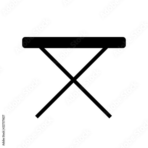 Folding Table vector icon