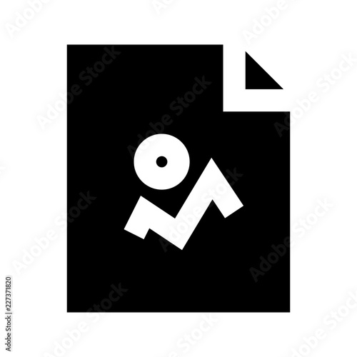 Document File Image Gui Web vector icon