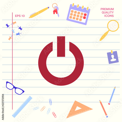 Power button icon