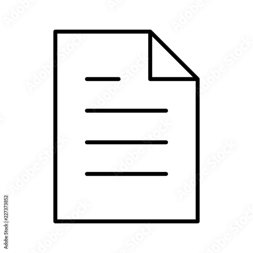 File Text Application Web Interface Software vector icon