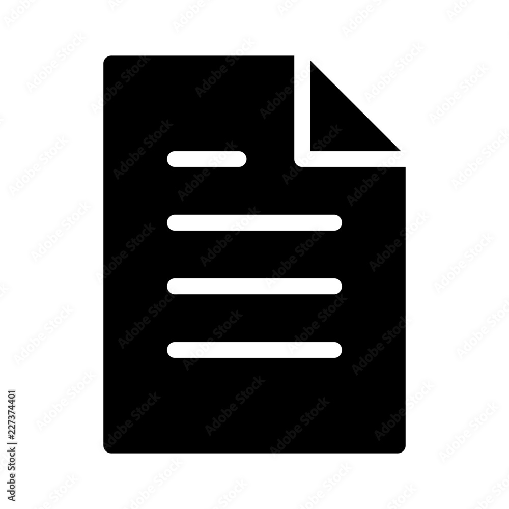 File Text Application Web Interface Software vector icon