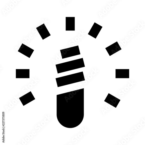 Energysaving Lamp Ecology Nature Environmental Protection Reserve Energy vector icon