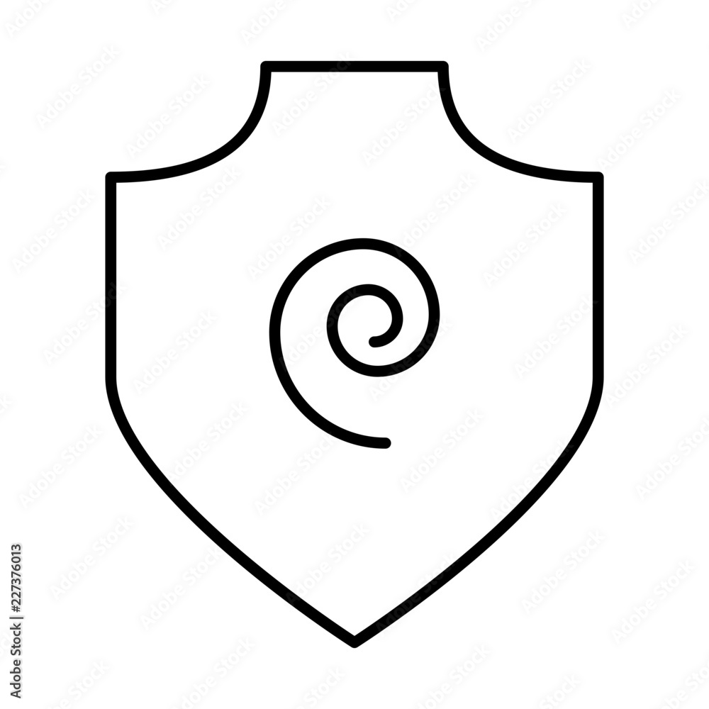 Fingerprint Shield Security Safety Protection Secure vector icon Fingerprint Shield Security Safety Protection Secure vector icon