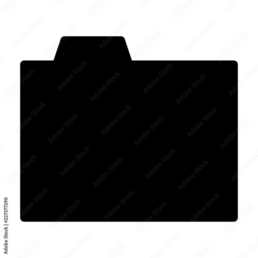 Folder Work Office Business Productivity Job Employment vector icon Folder Work Office Business Productivity Job Employment vector icon