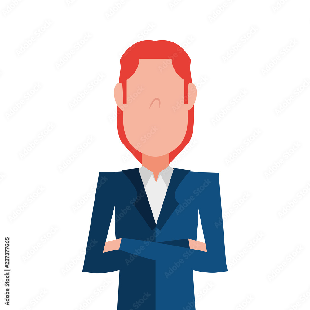 man portrait character on white background man portrait character on white background