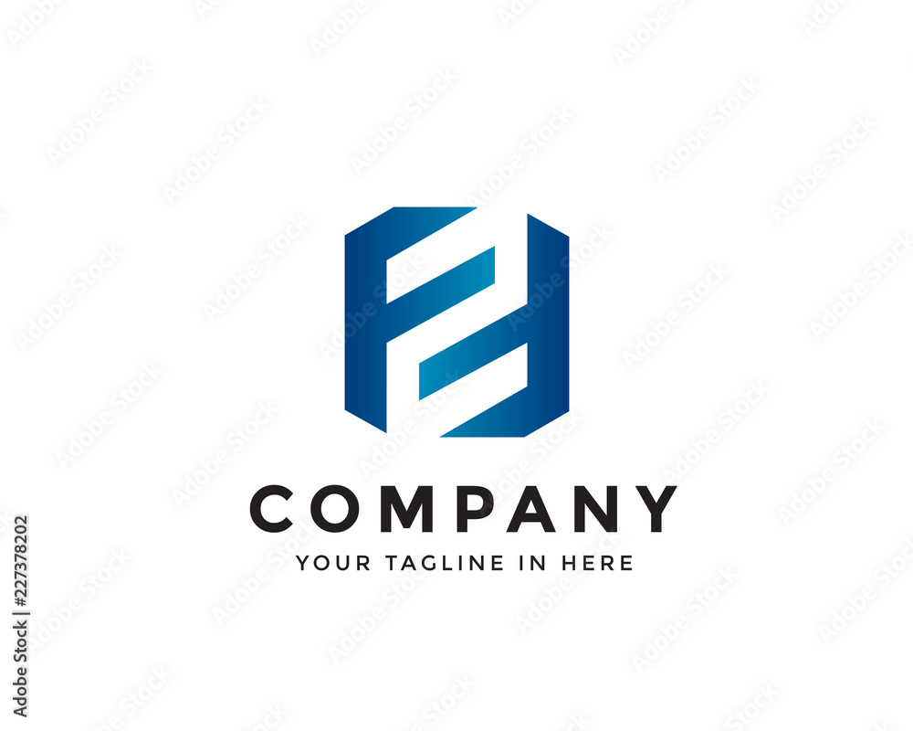 Ff logotype, 2 logotype, F business logo