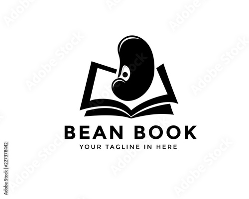 bean book logo design