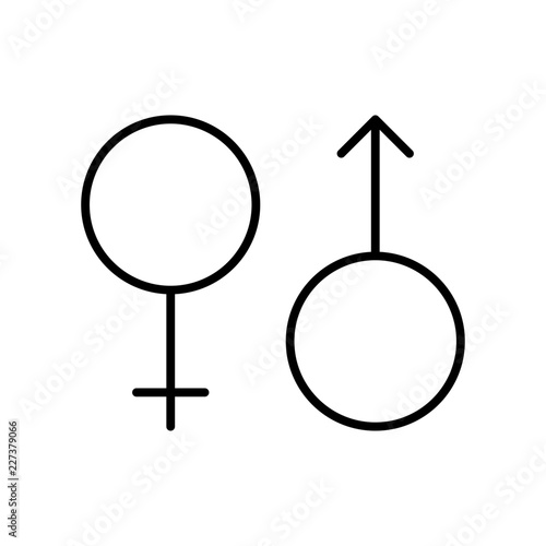 Gender Mail Female Wedding Love Festival Party vector icon