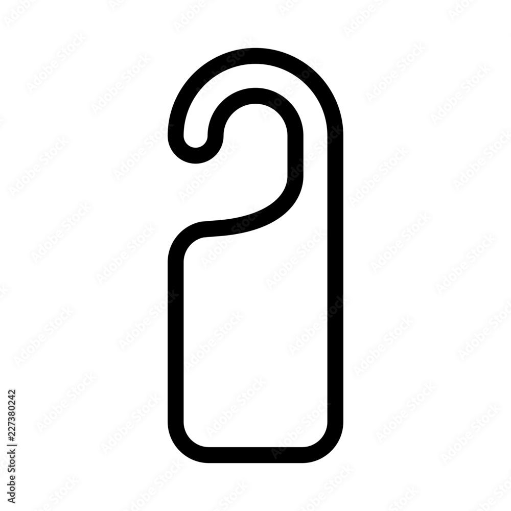 Hanger Hotel Service Booking Trip Travel vector icon Hanger Hotel Service Booking Trip Travel vector icon
