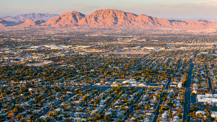 Keuken achterwand Las Vegas Sunrise Mountain Las Vegas zonsopkomst  © Paul