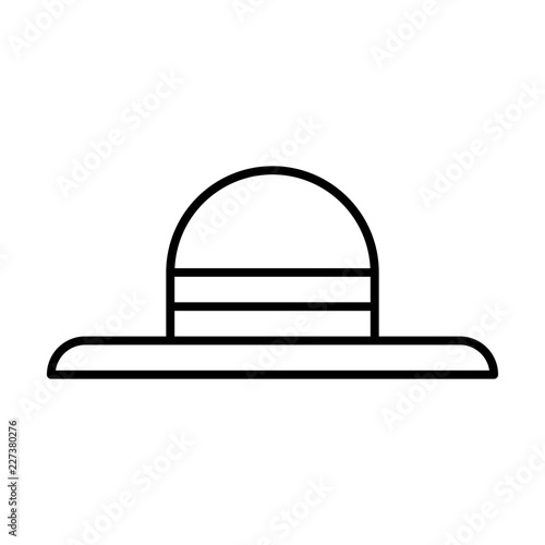 Hat Clothes Fashion Wear Laundry Clothing vector icon