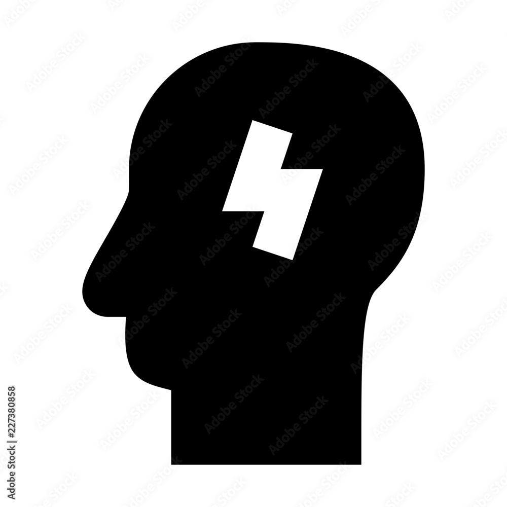 Headache Medicine Hospital Doctor Medical vector icon Headache Medicine Hospital Doctor Medical vector icon