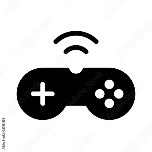 Gamepad Wireless Devices Electronic Hardware Technology vector icon