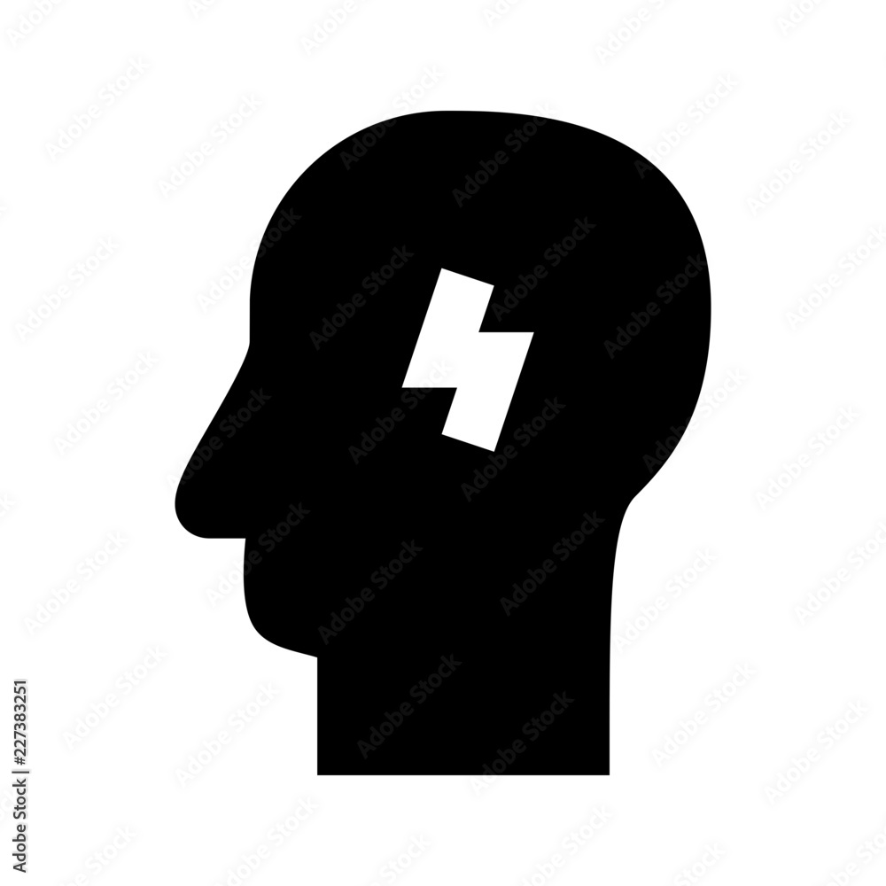 Headache Medicine Hospital Doctor Medical vector icon Headache Medicine Hospital Doctor Medical vector icon