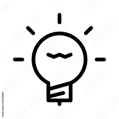 Idea Startup Business Office Company vector icon