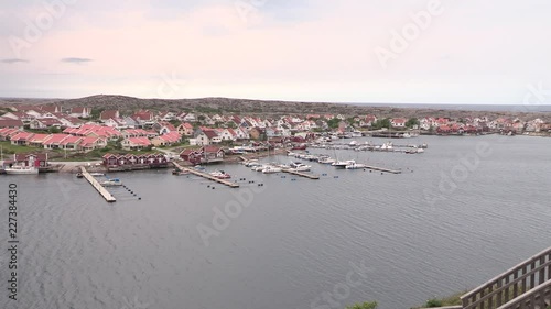 Panorama or long shot of Smoegen in Sweden photo