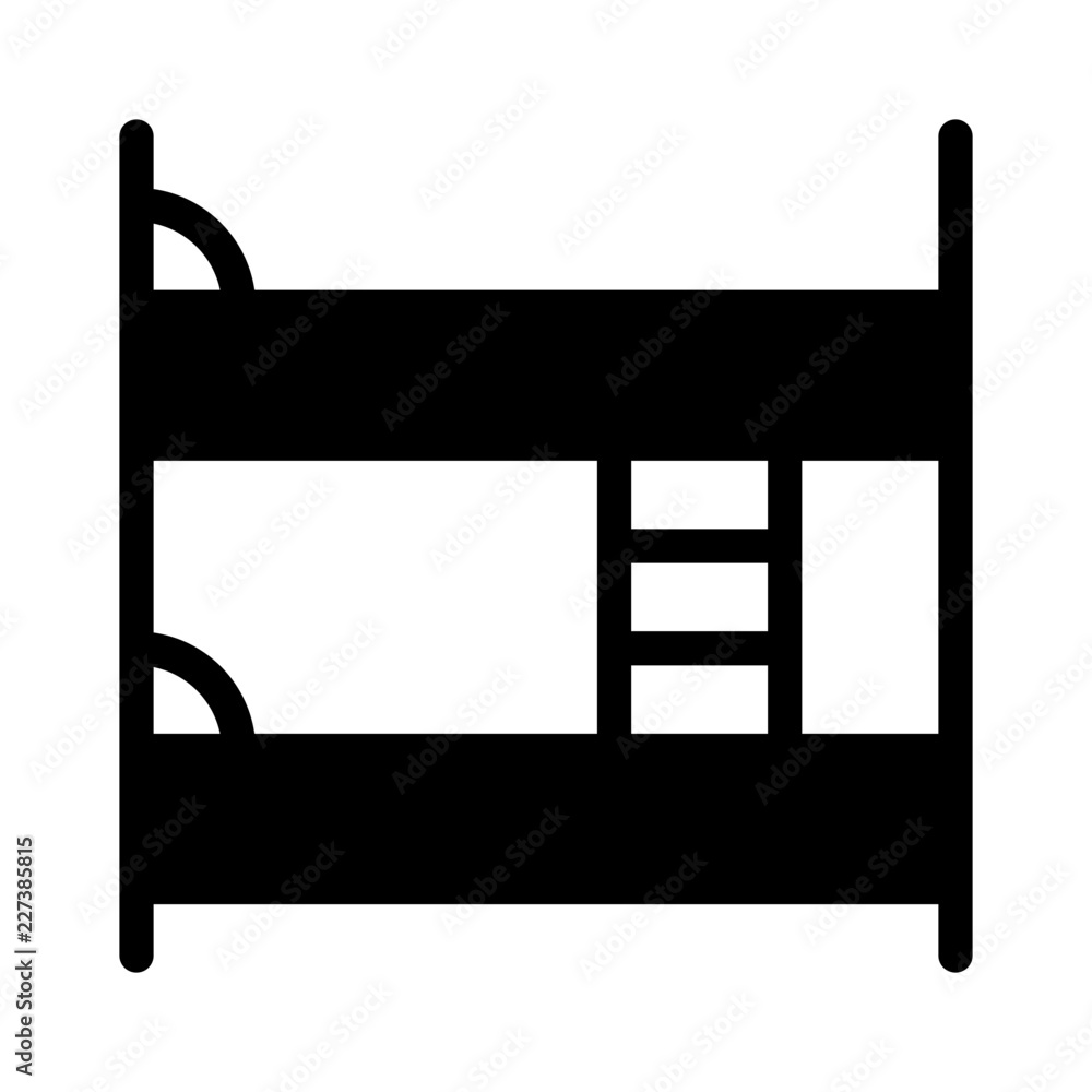Hostel Bed Breakfast City Town Map Locations vector icon Hostel Bed Breakfast City Town Map Locations vector icon