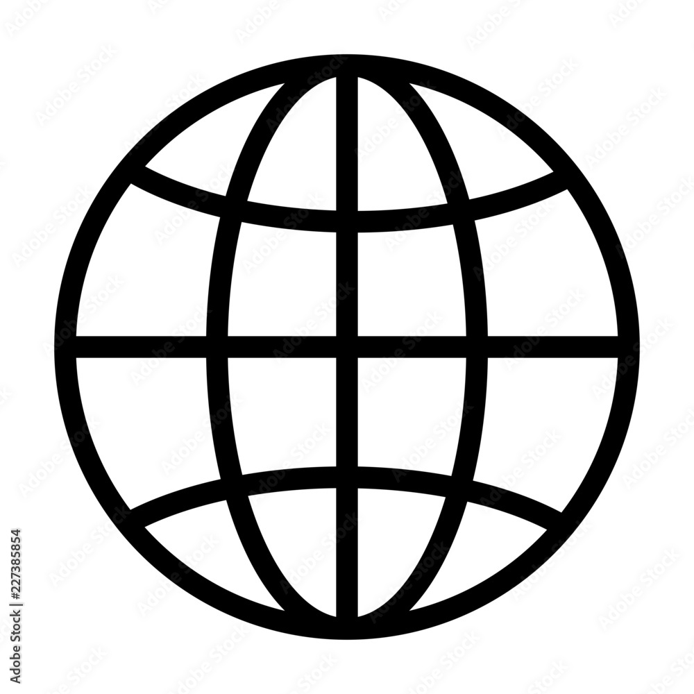 Globe Web Internet Computer Service IT Programming Hardware Webdesign vector icon Globe Web Internet Computer Service IT Programming Hardware Webdesign vector icon
