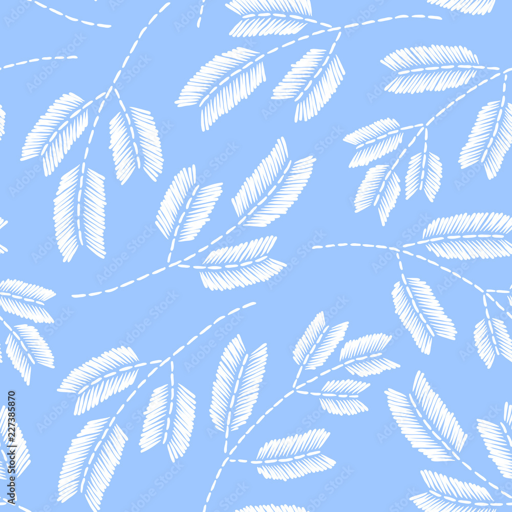 Fototapeta Floral seamless pattern