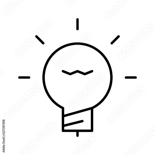 Idea Startup Business Office Company vector icon