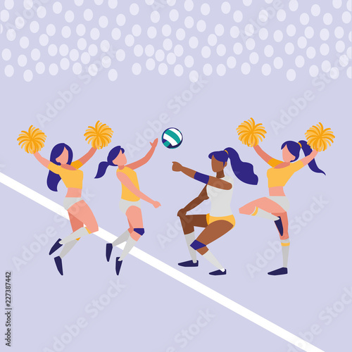 avatar cheerleaders design